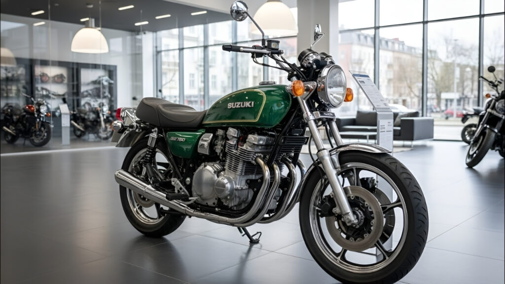 Suzuki GS 750 2026: Potencia, diseño y tecnología en una moto legendaria