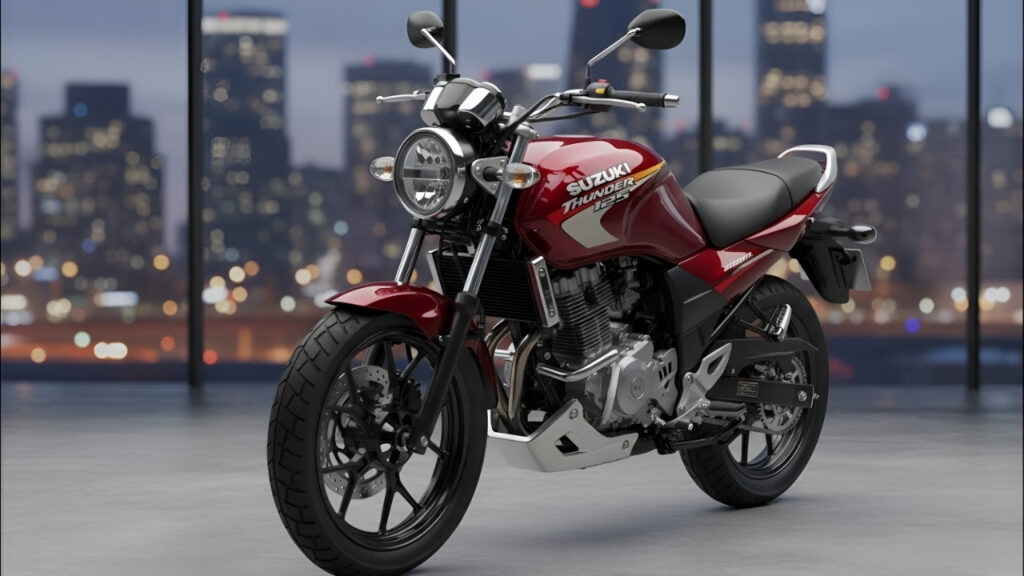 Suzuki Thunder 125 2026: estilo coreano brutal que sorprende a todos