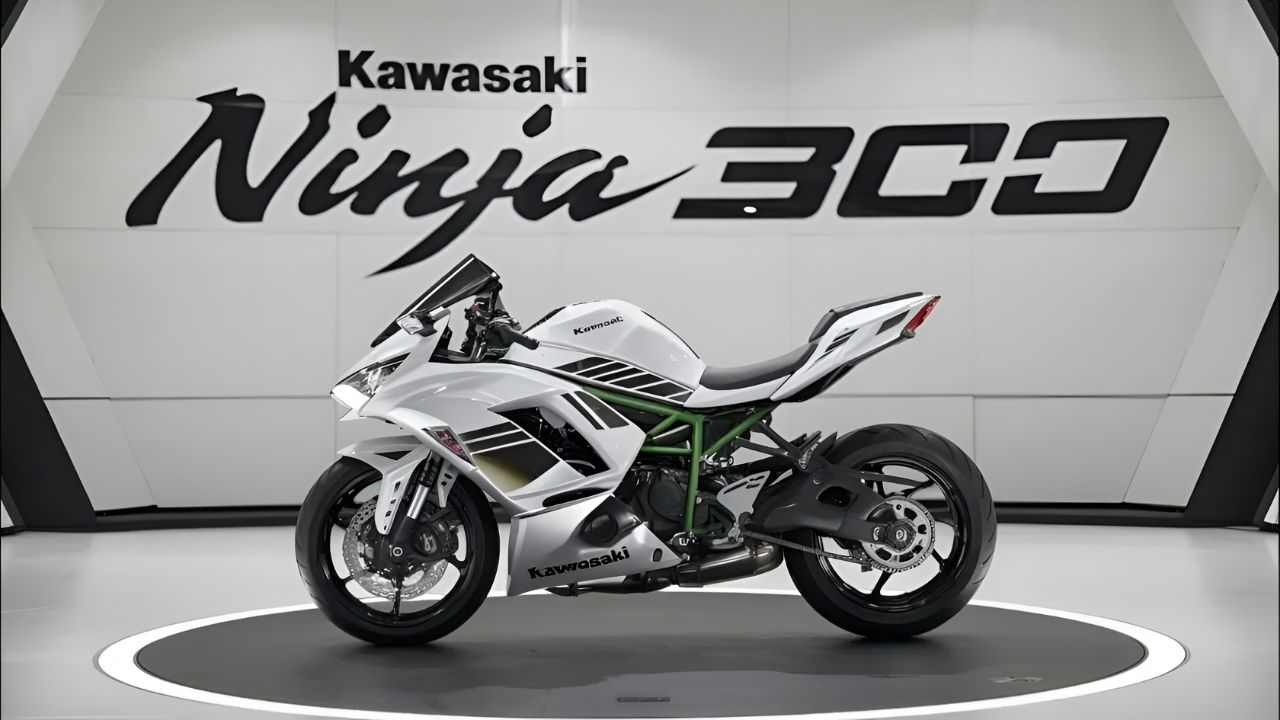 Kawasaki Ninja 300 2026: potencia renovada, diseño premium y tecnología moderna