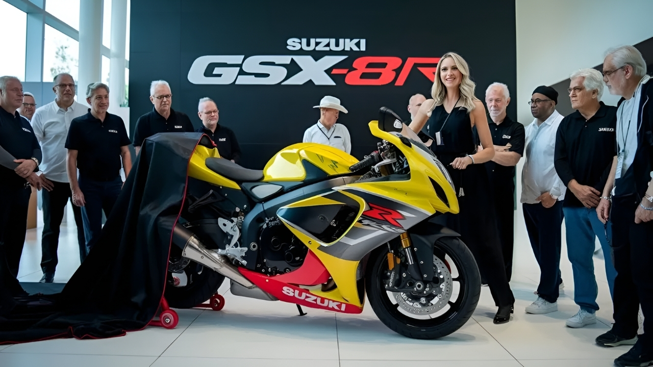 Suzuki GSX-8R 2026: potencia, diseño deportivo y tecnología inteligente